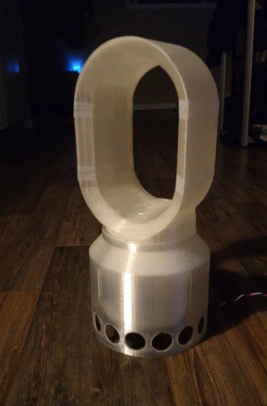 Byr Kanatsız Fan için 120mm Fan - Versiyon 2 (Plastik Aparattır!!!) 3D ürün görseli