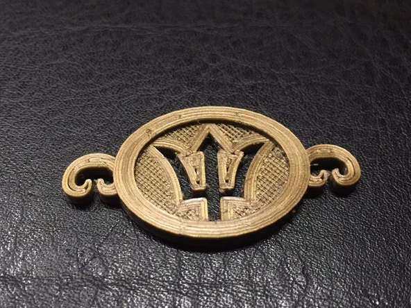 Byr Lastik bantlı bilezik klipsli Trident Charm (Plastik Aparattır!!!) 3D - Resim 2