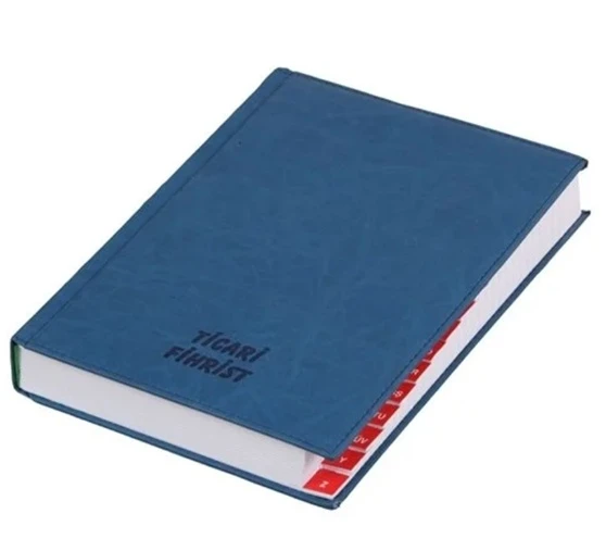 Ticari Fihrist 12Li 20X28 Ciltli Karışık Renk