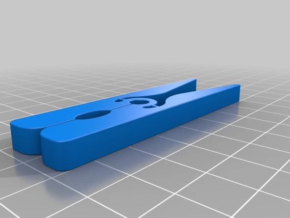 Byr Clothespins - Yay gerekmez (düzeltilmiş rotasyon) (Sadece Plastik Aparattır!!!) 3D - Resim 2