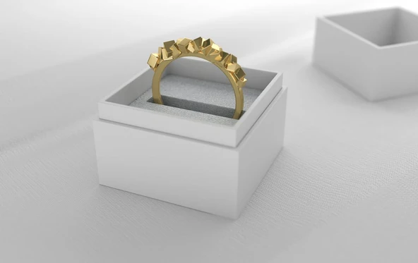 Byr Taş yüzük (Plastik Aparattır!!!) 3D ürün görseli