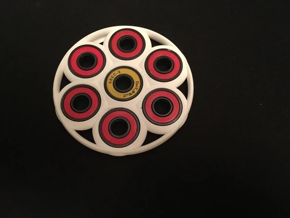 Fidget Spinner: Yedi Yüzük (Plastik Aparattır!!!)