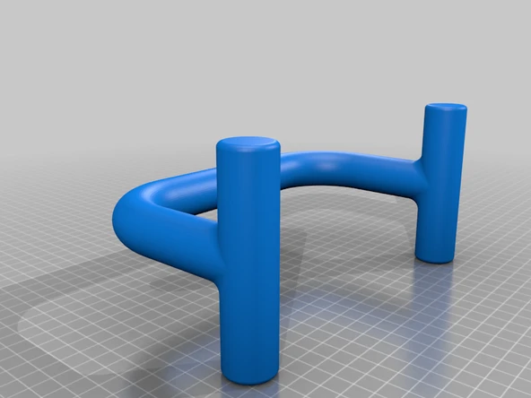 Byr Şınav Standı/Bar (Sadece Plastik Aparattır!!!) 3D - Resim 3