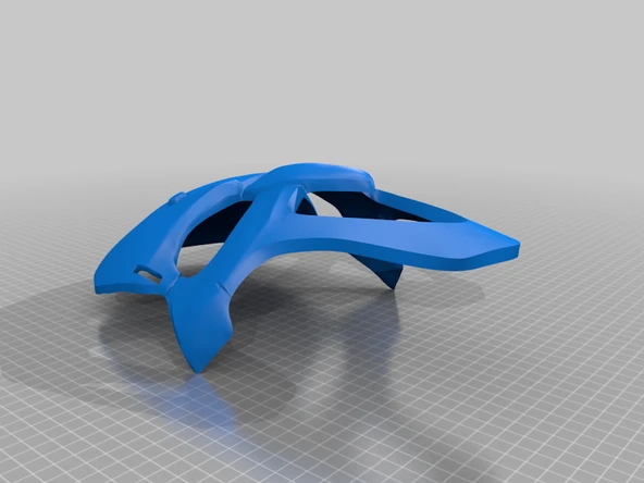 Byr Azrail maskesi (Sadece Plastik Aparattır!!!) 3D - 2