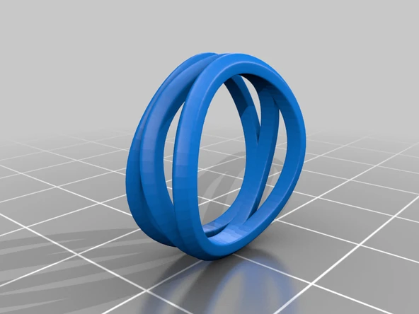 Byr Dalga halkası (Plastik Aparattır!!!) 3D - Resim 3