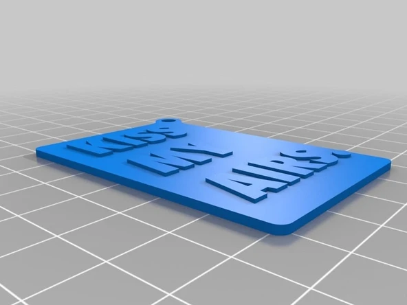 Byr NIKE Kiss My Airs Anahtarlık (Sadece Plastik Aparattır!!!) 3D ürün görseli