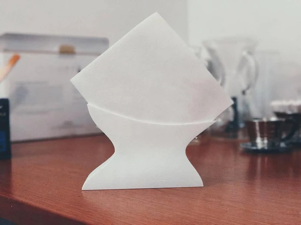 Byr Max'in Kahve Filtresi Tutucu (Chemx / Melitta, Peçeteler) (Plastik Aparattır!!!) 3D