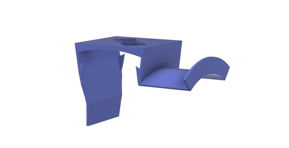 Byr Kabine monte kafa telefon tutucusu (Sadece Plastik Aparattır!!!) 3D - 2