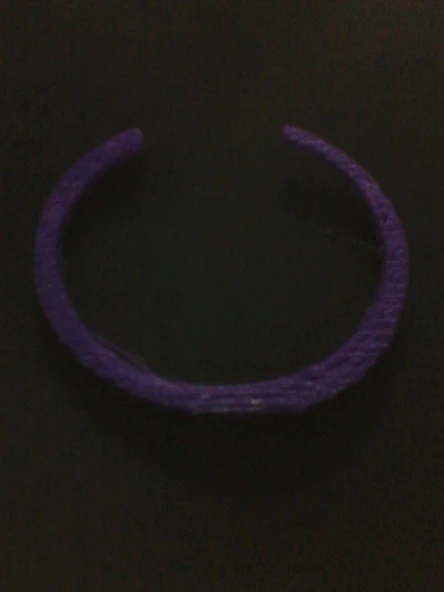 Byr Karma oyulmuş bilezik (Sadece Plastik Aparattır!!!) 3D - Resim 3