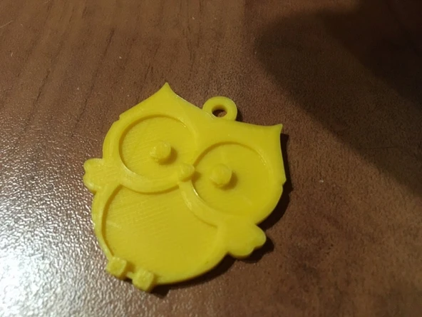 Byr Baykuş anahtarlık anahtarlık çekicilik kolye vb (Plastik Aparattır!!!) 3D - Resim 5