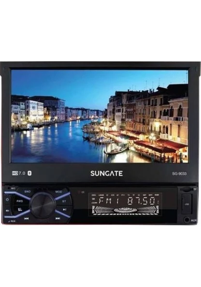 Sungate Sg-9033 7'' Indash Oto Teyp