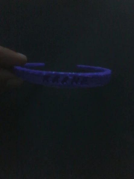 Byr Karma oyulmuş bilezik (Sadece Plastik Aparattır!!!) 3D - Resim 2