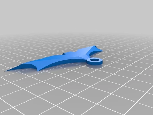 Kara Şövalye Batarang Anahtarlık (Plastik Aparattır!!!)