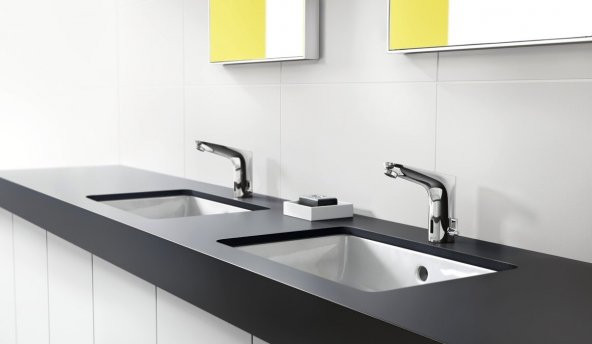 Hansgrohe Focus E2 Elektrikli Fotoselli Lavabo Bataryası 31174000 - 2