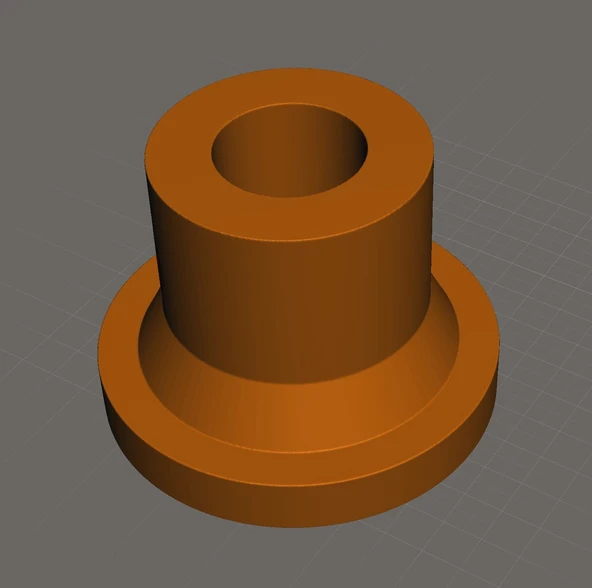 Byr Klozet kapağı montaj kolları (Plastik Aparattır!!!) 3D - 2