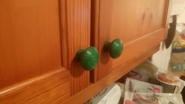 Byr Mutfak Dolabı Düğmesi (Sadece Plastik Aparattır!!!) 3D - 2