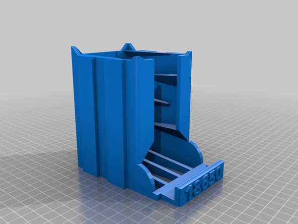 Byr 18650 Dağıtıcı (Sadece Plastik Aparattır!!!) 3D - Resim 2