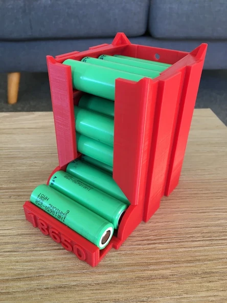 Byr 18650 Dağıtıcı (Sadece Plastik Aparattır!!!) 3D - Resim 4