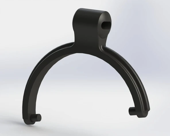 Byr Sony MDR-V150 Kulaklık Braketi - Doğru ve güçlendirilmiş. (Sadece Plastik Aparattır!!!) 3D ürün görseli