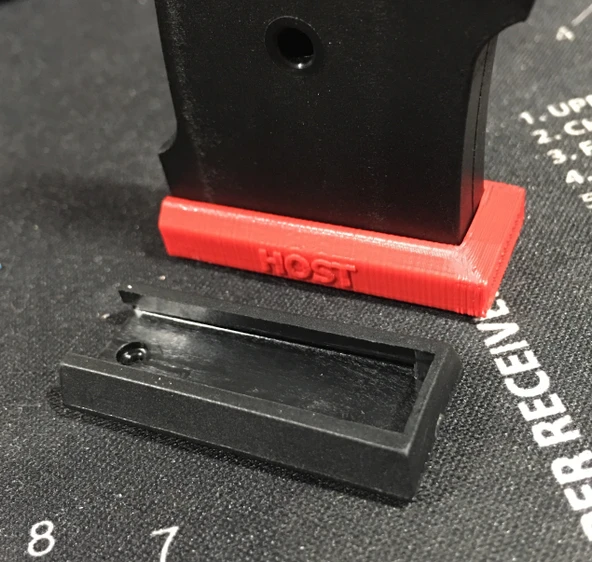 Byr CZ 455 Şarjör Plakası (22LR poli) (Plastik Aparattır!!!) 3D - Resim 4