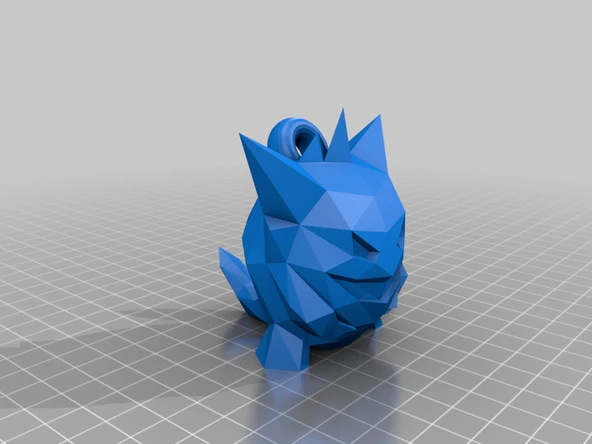 Byr Yüzük ile Gengar (Sadece Plastik Aparattır!!!) 3D - Resim 2