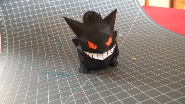 Byr Yüzük ile Gengar (Sadece Plastik Aparattır!!!) 3D - Resim 4
