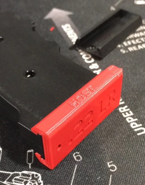 Byr CZ 455 Şarjör Plakası (22LR poli) (Plastik Aparattır!!!) 3D - Resim 5