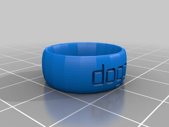 Byr Doggs kalın yüzük (Plastik Aparattır!!!) 3D ürün görseli