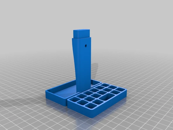 Byr Duvara Monte Kalem Tutucu (Sadece Plastik Aparattır!!!) 3D - Resim 3