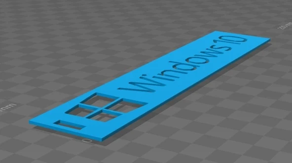 Windows 10 Anahtarlık (Plastik Aparattır!!!)