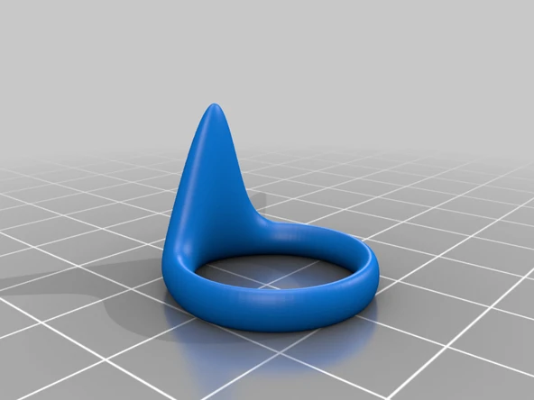 Byr Sivri yüzük (Plastik Aparattır!!!) 3D - Resim 3