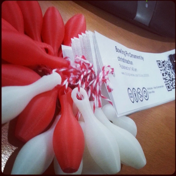 Byr Bowling Lobutu Süslemesi (Sadece Plastik Aparattır!!!) 3D - Resim 4