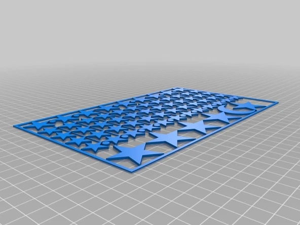 Byr 3D Baskılı Dekoratif Karanlıkta Parlayan Yıldızlar (Sadece Plastik Aparattır!!!) 3D