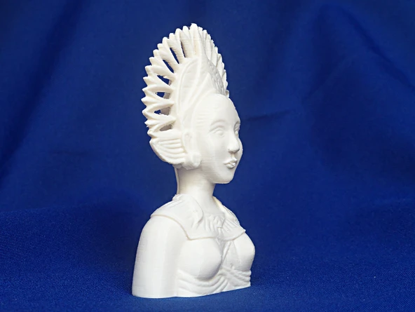 Byr Jean Gordon'un oymaları Başlıklı Kadın (Plastik Aparattır!!!) 3D - 3