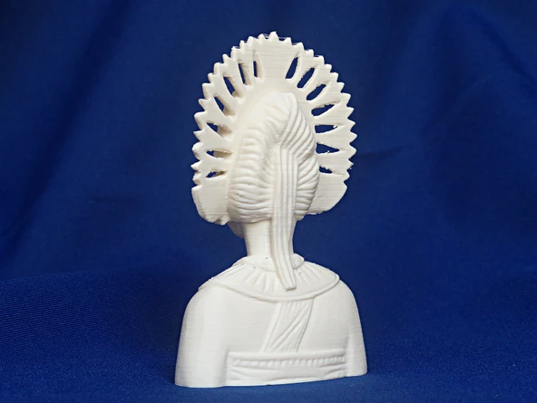 Byr Jean Gordon'un oymaları Başlıklı Kadın (Plastik Aparattır!!!) 3D - 4