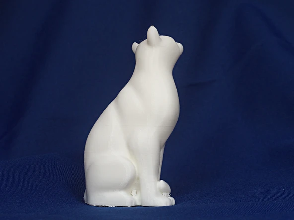 Byr Jean Gordon'un oymaları Oturan kedi (Plastik Aparattır!!!) 3D - 4