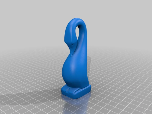 Byr Jean Gordon'un oymaları Gagası göğsüne yaslanmış kuş (Sadece Plastik Aparattır!!!) 3D - 3