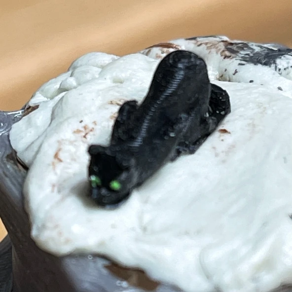 Byr Jean Gordon'un oymaları Çömelmiş Kedi (Plastik Aparattır!!!) 3D - 5