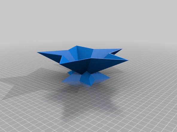 Byr Büyük Yıldız Kase (Sadece Plastik Aparattır!!!) 3D - 3