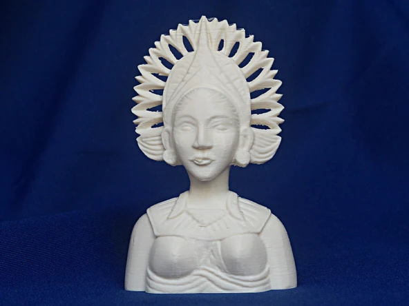 Byr Jean Gordon'un oymaları Başlıklı Kadın (Plastik Aparattır!!!) 3D - 2