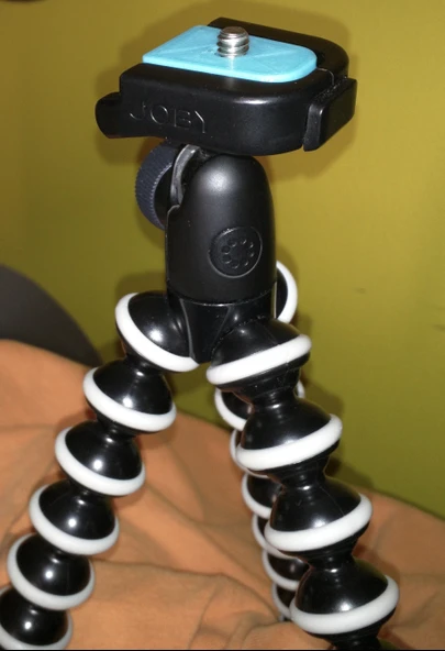 Byr Joby GorillaPod Hybrid Hızlı Çıkarılabilir Klips / Ayakkabı / Plaka (Plastik Aparattır!!!) 3D - 2
