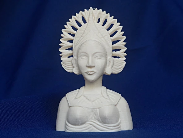 Byr Jean Gordon'un oymaları Başlıklı Kadın (Plastik Aparattır!!!) 3D