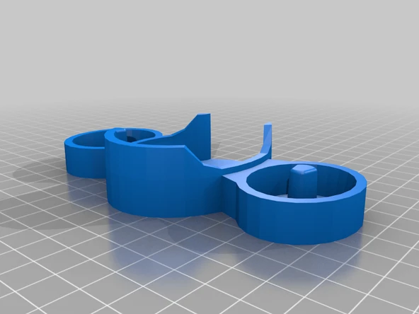 Byr Oral-B Pro İstasyonu (çift) (Sadece Plastik Aparattır!!!) 3D - 3