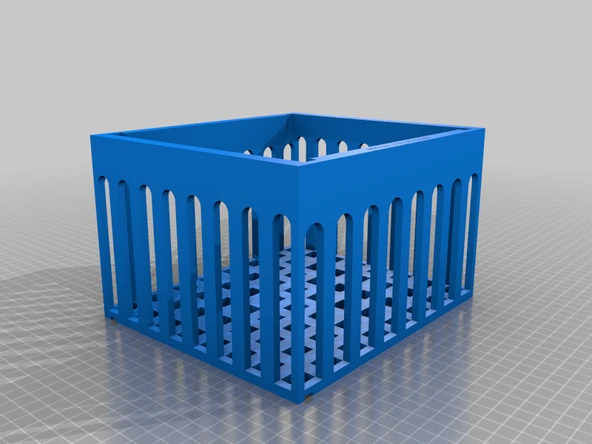 Byr Çanta Desteği / Sandık / Sepet (Plastik Aparattır!!!) 3D - 4