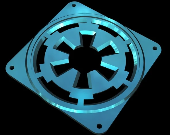 120mm Galaktik İmparatorluk Fan Izgarası (Plastik Aparattır!!!)