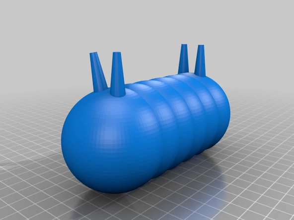 Byr Bacaklarda kase (Sadece Plastik Aparattır!!!) 3D - 3