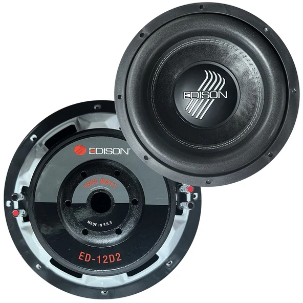 Edison ED-12D2 30Cm 800 Rms Subwoofer
