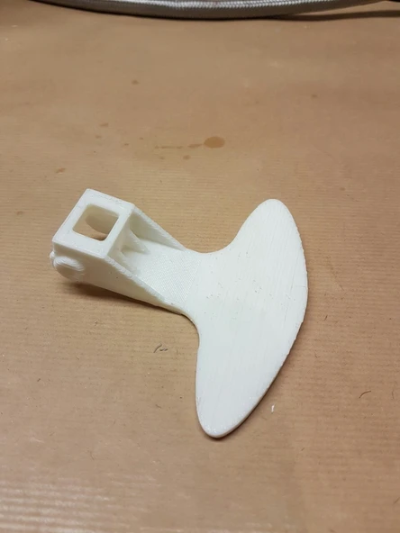 Byr beko çamaşır makinesi kulpu (Sadece Plastik Aparattır!!!) 3D - 3