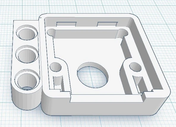 Byr Lego Technics tarafıyla Raspberry-Pi çantası (Sadece Plastik Aparattır!!!) 3D