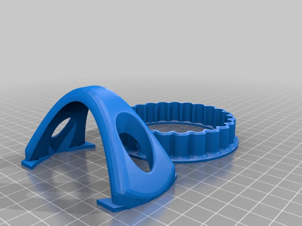 Byr Bu basit ve sevimli kurabiye kalıbıyla bisküvileri veya şeker hamurlarını kesin (Sadece Plastik Aparattır!!!) 3D - Resim 2